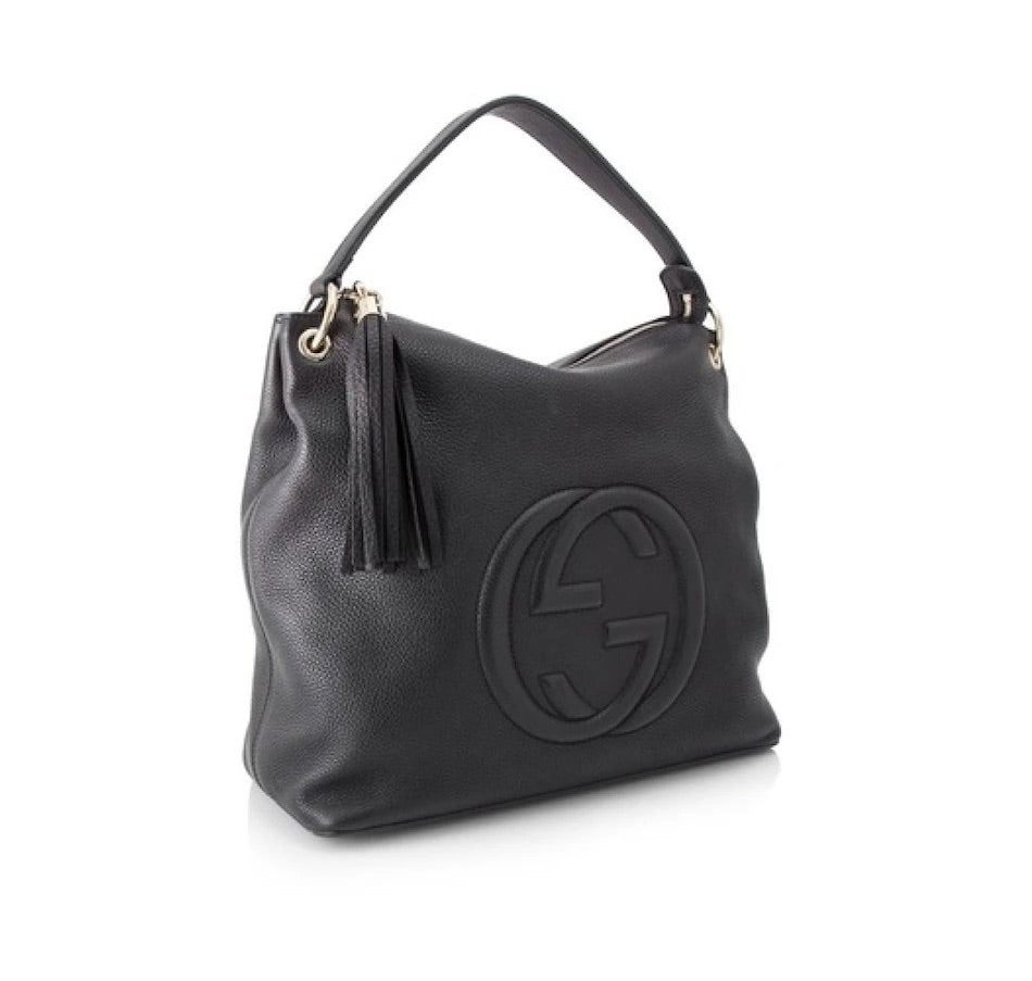 Gucci GG Disco Soho Leather Convertible Hobo