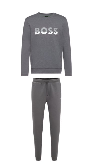 Hugo boss tracksuit in grey