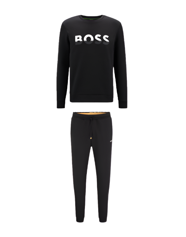 Hugo boss tracksuit in black