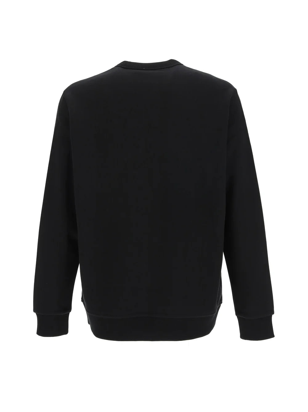 Burberry logo print crew neck in black