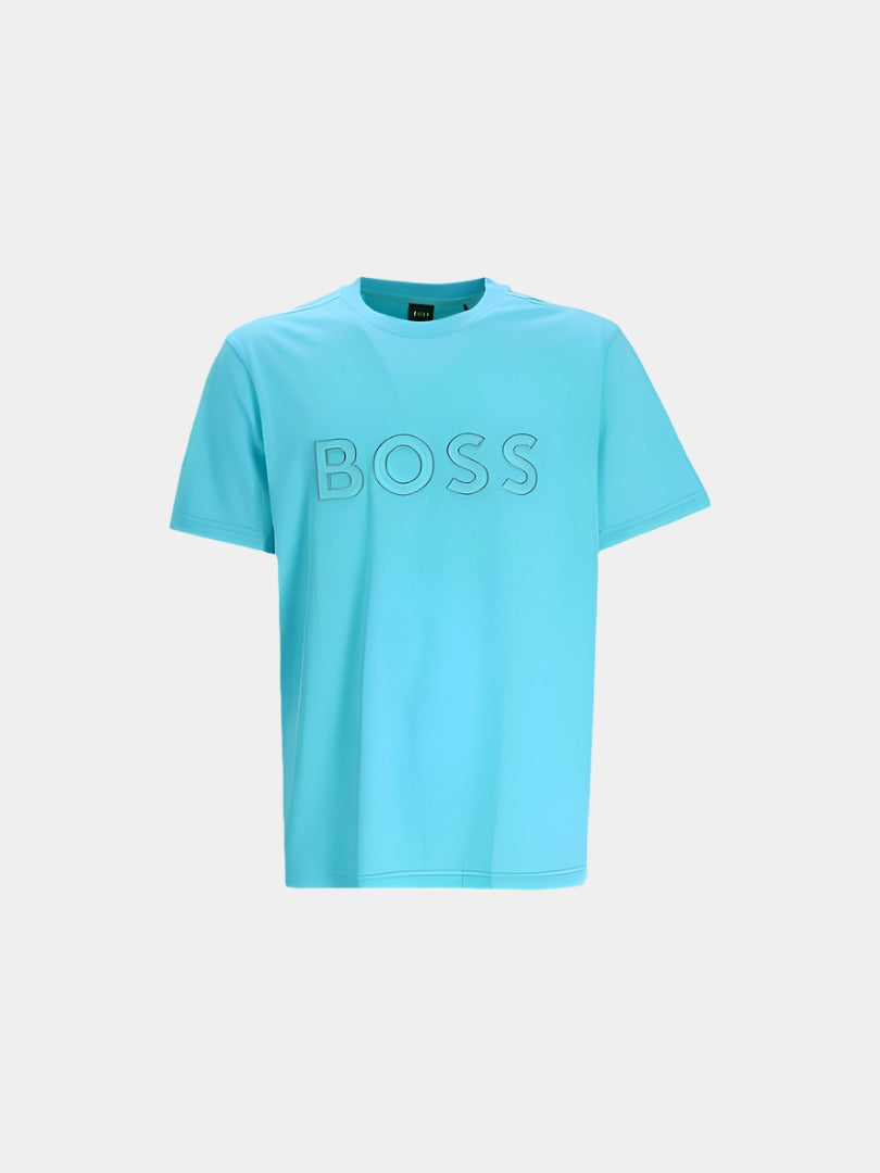 Boss logo-print cotton T shirt