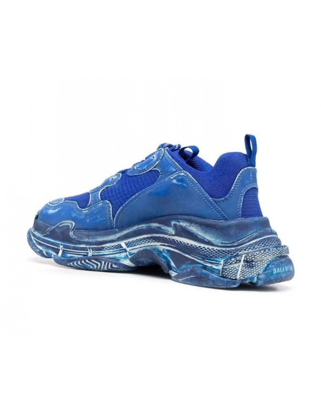 Balenciaga tripple S faded blue sneakers