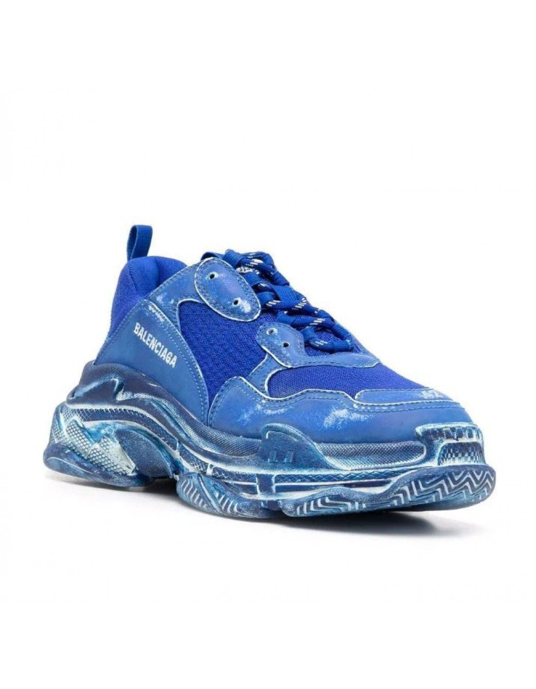 Balenciaga tripple S faded blue sneakers