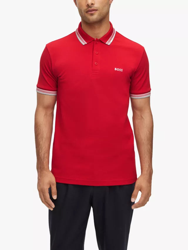 Hugo boss red polo best sale