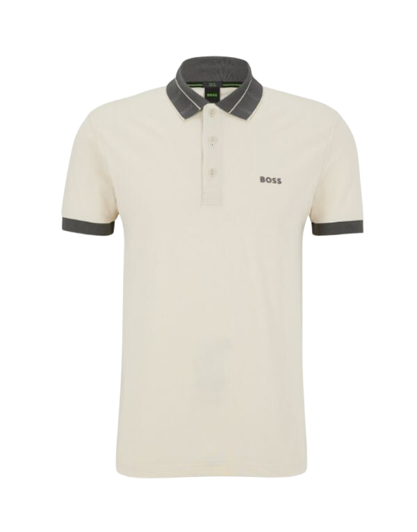 Hugo boss paddy polo in sand