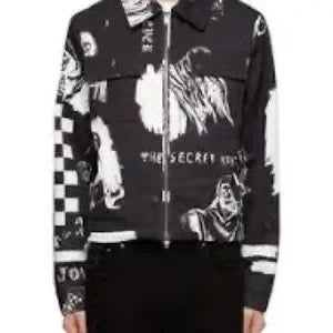 AMIRI Black Wes Lang Edition Sketch Jacket